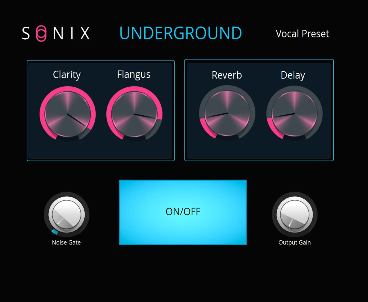 Underground Vocal Preset interface in FL Studio
