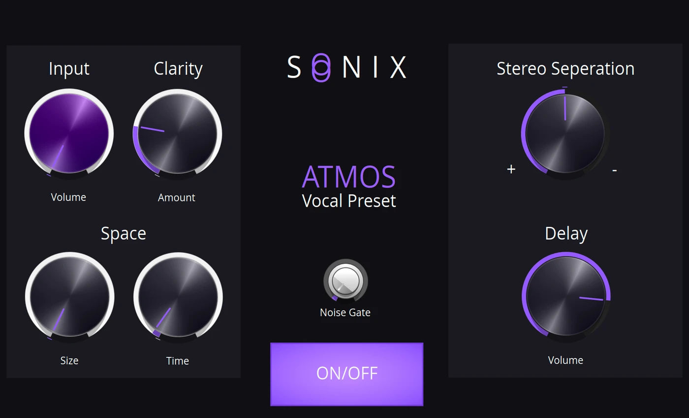 Atmos Vocal Preset interface in FL Studio
